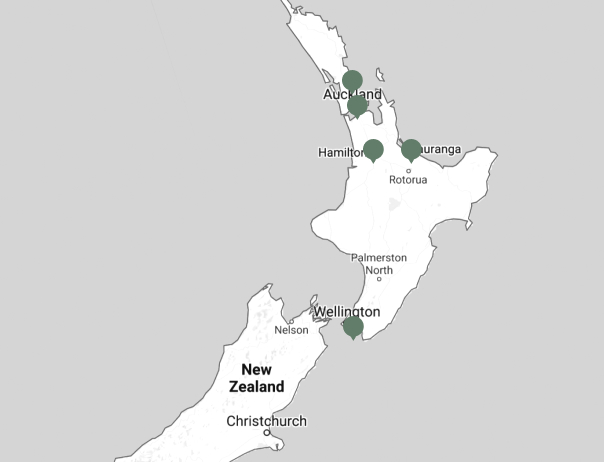 Homes of Choice locations Map